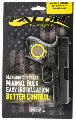 TALON Grips Inc Adhesive Grip Moss for Smith and Wesson Shield