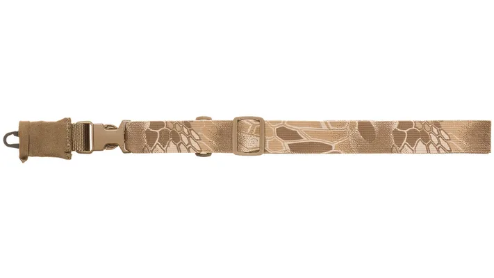 Tac Shield CQB Single Point Sling 1.5 Inch HK Hook Nylon Nomad Camo