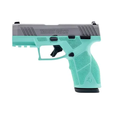Taurus GX2 Cyan / Stainless 9mm 3.38 Barrel 10-Rounds