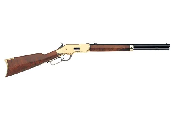 Taylors and Co 1866 Rifle Brass .38 SPL 24.25 Barrel 13-Rounds with Adjustable Rear  Front Blade Sights