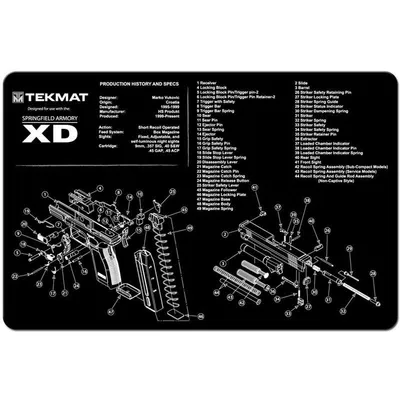 TekMat Springfield XD Armorer s Mat