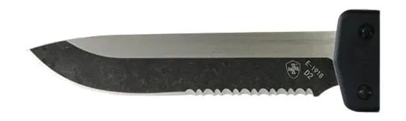 Templar Knife Gen III Small OTF Drop Point Part Serrated 440C SS Blade