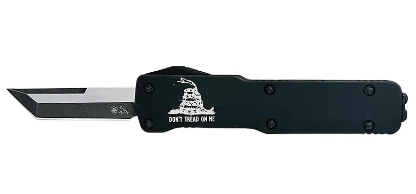 Templar Knife Premium LW Don t Tread On Me 1.85 OTF Tanto Blade