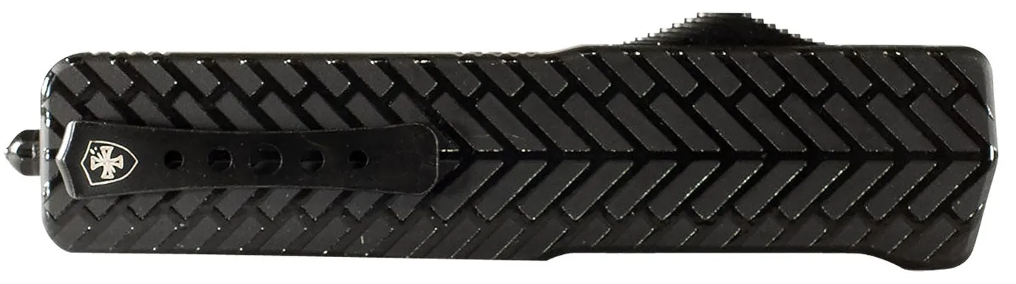 Templar Knife Premium LW Herringbone Large 3.55 OTF Tanto Part Serrated D2 Blade