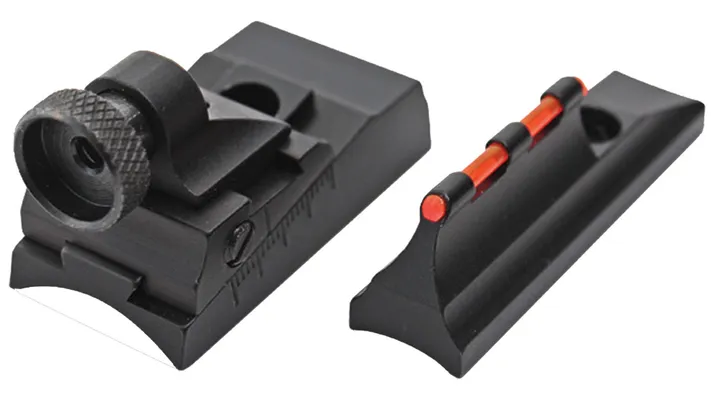 Traditoins Peep Sight Fiber Optic For CVA and Non-Tapered Barrles
