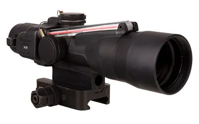 Trijicon ACOG 3X30mm Dual Illuminated Red Chevron .233/62 Grain Includes Q-LOC Mount