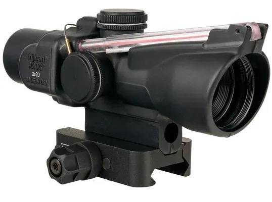Trijicon ACOG 2X20mm Dual Illuminated RTR 223 Reticle Includes Q-LOC Mount