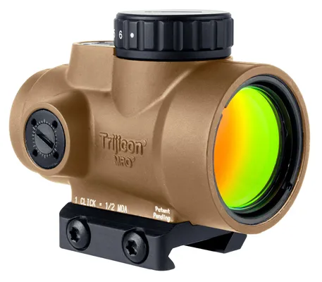 Trijicon MRO SD Coyote Tan 1x25mm 2 MOA Dot Low Mount