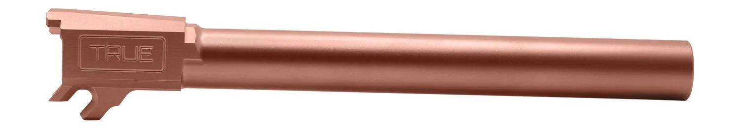 True Precision Barrel Copper 9mm 6 Non-Threaded Barrel for Sig Sauer P365