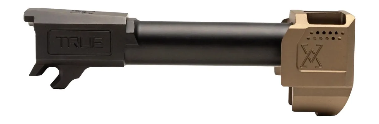 True Precision Barrel Gold / Black 9mm 3.1 Barrel for Sig Sauer P365