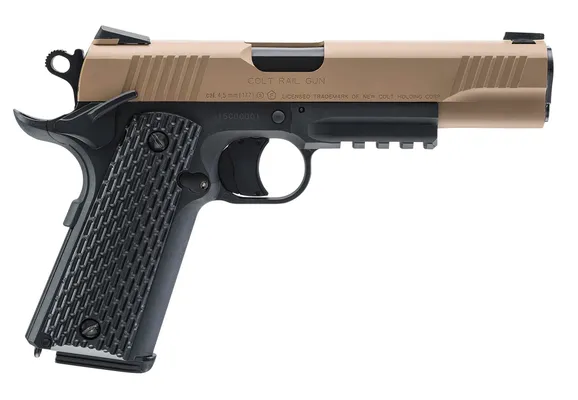 Umarex Colt M45 CQBP Flat Dark Earth / Black .177 4.5 Barrel 19-Rounds