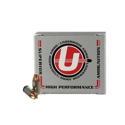 Underwood Ammo Xtreme Defender Nickel Plated Brass .380 ACP 68 Grain 20-Rounds