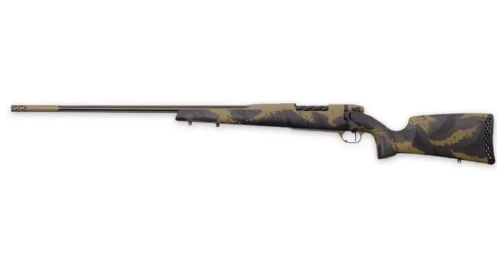 Weatherby Mark V Apex Flat Dark Earth / Black .300 WBY 26 Barrel 3-Rounds Left-Hand