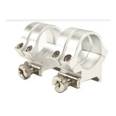 Weaver Quad Lock Rings Silver 1 Medium