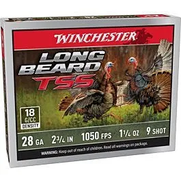 Winchester Long Beard TSS .410 GA-2.75 #9 Shot 1-1/4 oz 5-Rounds