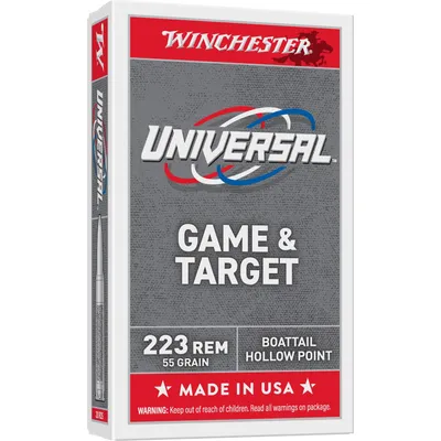 Winchester USA White Box .223 Rem 55 Grain 20-Rounds OTBHP