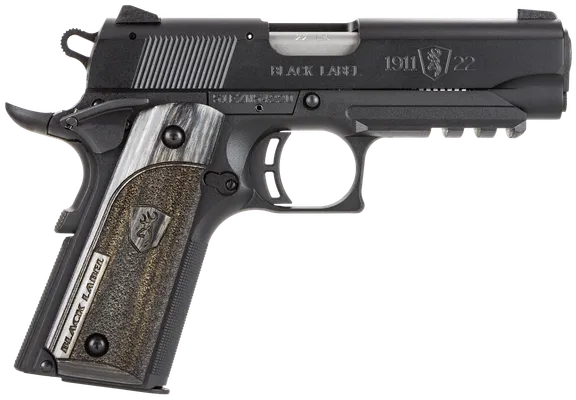 Browning 1911-22 Black Label Compact .22 LR 3.63 Barrel 10-Rounds
