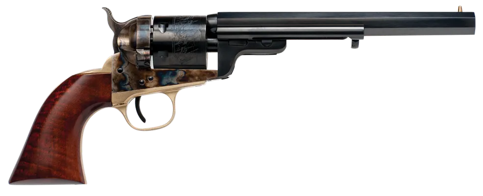Cimarron Richards-Mason 1851 Navy Conversion Color Case Hardened .38 SPL 7.5 Barrel 6-Rounds