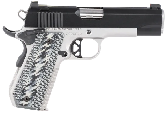 Dan Wesson V-Bob Two-Tone Stainless / Gray .45 ACP 4.25 Barrel 8-Rounds