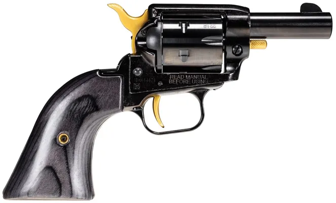 Heritage Barkeep Revolver .22 LR 2.68 Barrel 6-Rounds Gold Accents
