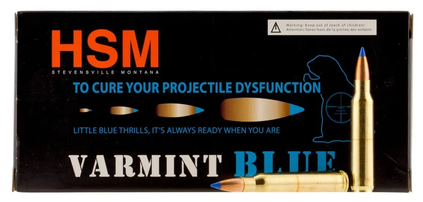 HSM Varmint 223 Rem 55 Grain Sierra BlitzKing 20 Round Box