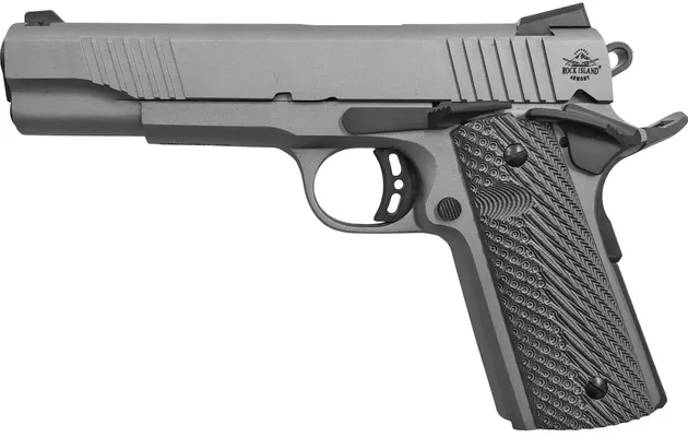 Rock Island Armory Standard FS Gunmetal Gray .45 ACP 5 Barrel 8-Rounds