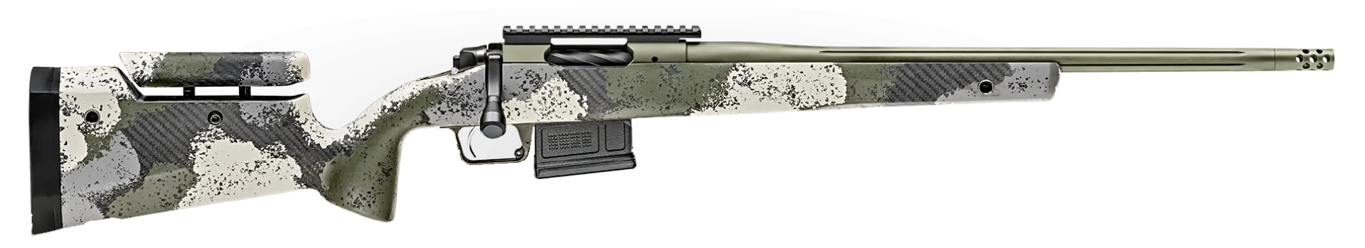 Springfield Armory 2020 WayPoint Evergreen Camo .308 Win 20 Barrel 5-Rounds Optics Ready