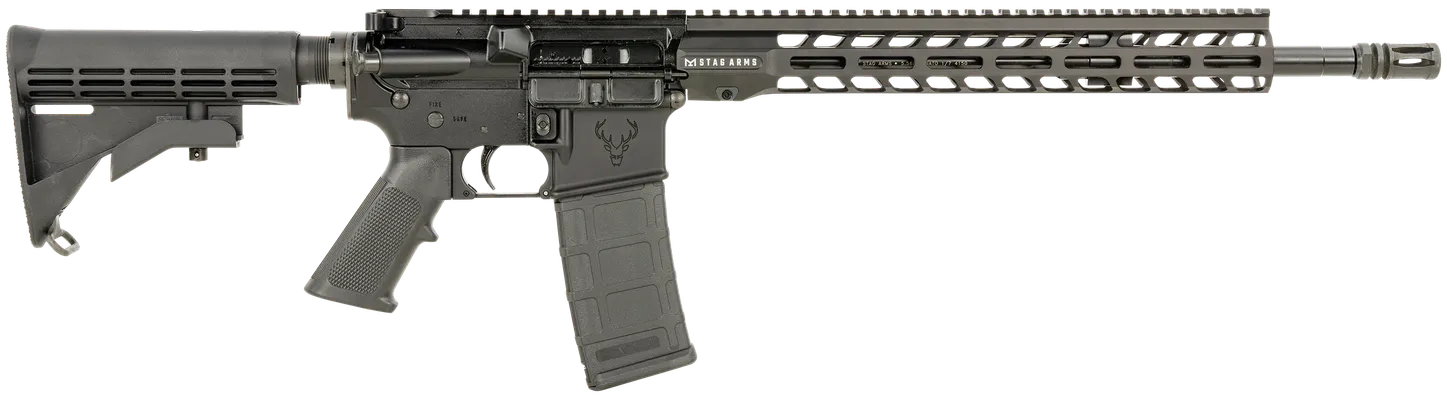 Stag Arms Stag 15 Tactical 5.56 NATO 16 Barrel 30-Rounds Mil-Spec Stock