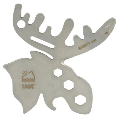 Ultimate Survival Technologies Tool A Long Stainless Moose with Carabiner