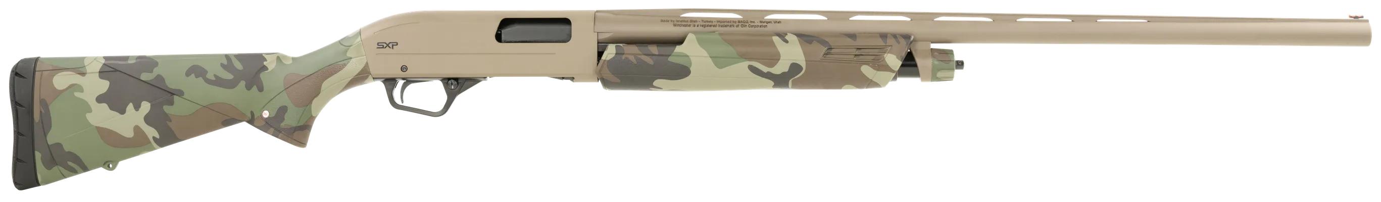 Winchester SXP Hybrid Hunter Woodland / Flat Dark Earth 12 GA 26 Barrel 3-Chamber 4-Rounds