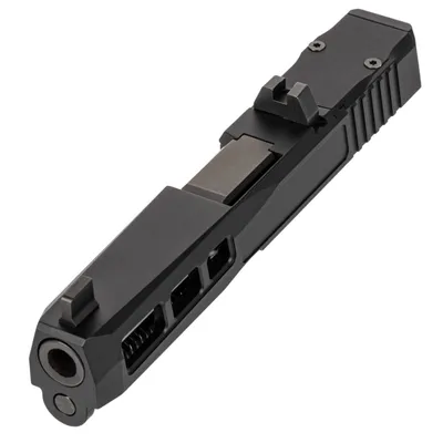 PSA Dagger Complete SW1 RMR Slide Assembly With Non-Threaded Barrel, Black