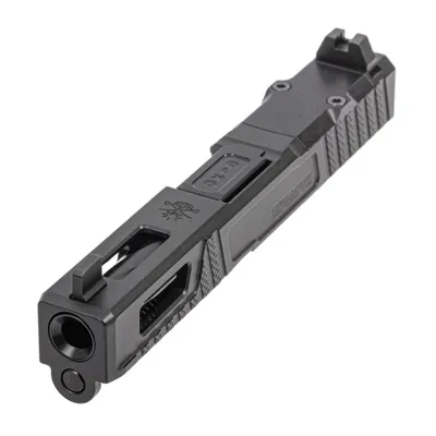 PSA Sabre Dagger RMR Slide Assembly With Non-Threaded Barrel, Black