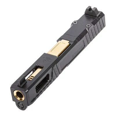 PSA Sabre Dagger RMR Slide Assembly With Ported TiN Barrel, Black