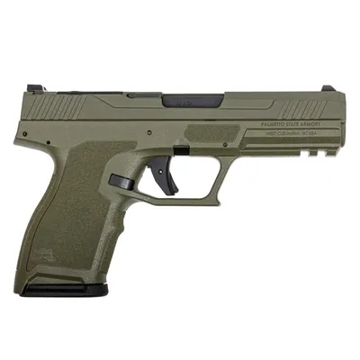 PSA 5.7 Compact Rock Complete Optic Ready Pistol, Non-Threaded Barrel, Sniper Green